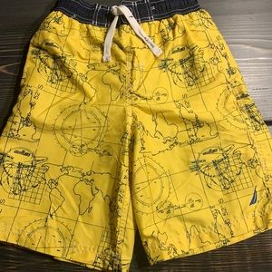 Nautica youth boys swim trunks size Medium 10/12